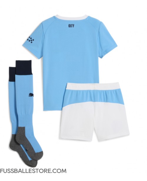 Günstige Manchester City Heimtrikotsatz Kinder 2025-26 Kurzarm (+ Kurze Hosen) Günstige Manchester City Heimtrikotsatz Kinder 2025-26 Kurzarm (+ Kurze Hosen)